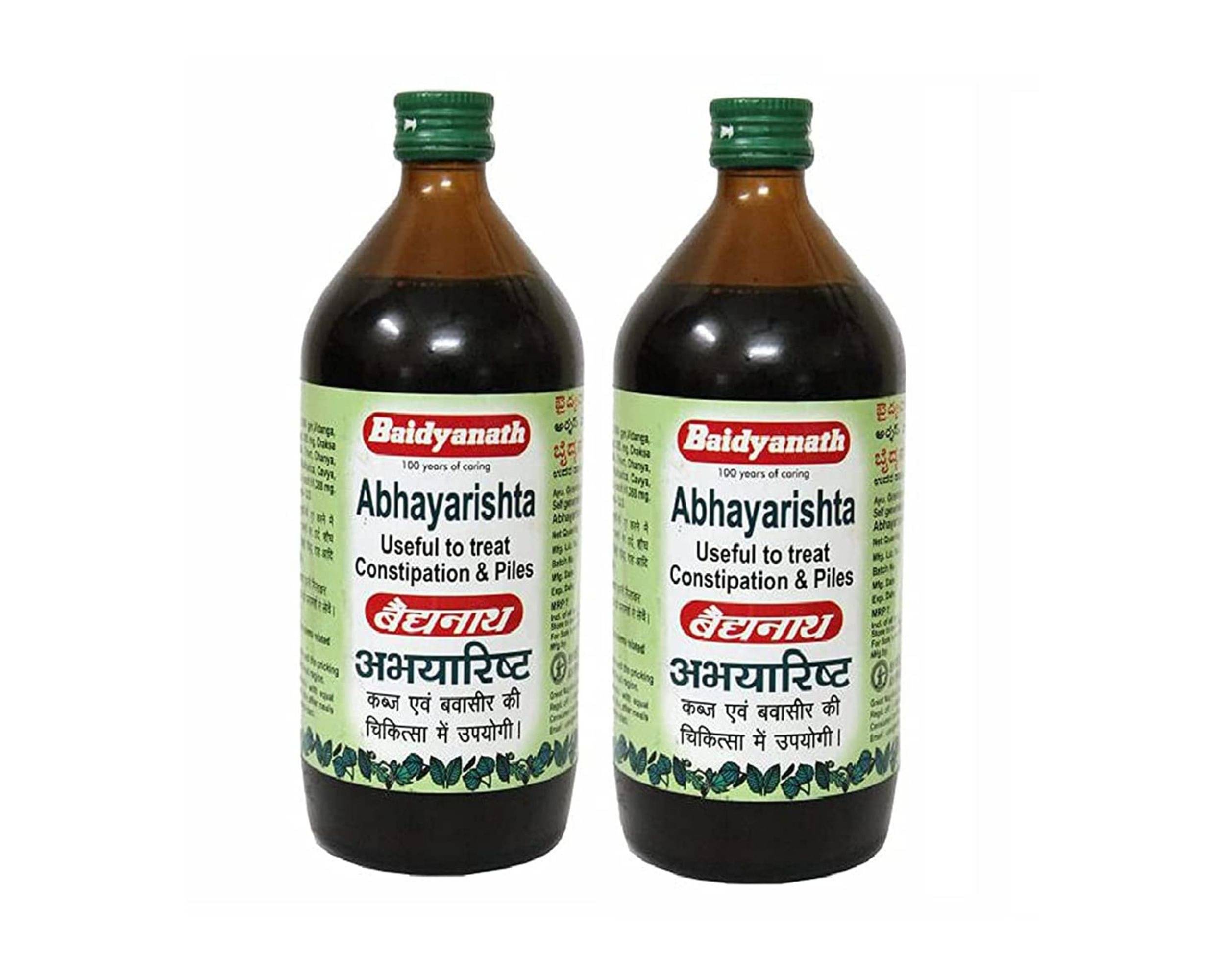     			Baidyanath Abhayarishta Constipation Relief Liquid 220 Ml Pack of 2