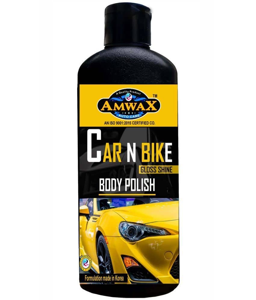 AMWAX CAR AND BIKE BODY POLISH 250 ML (CAP PKG)