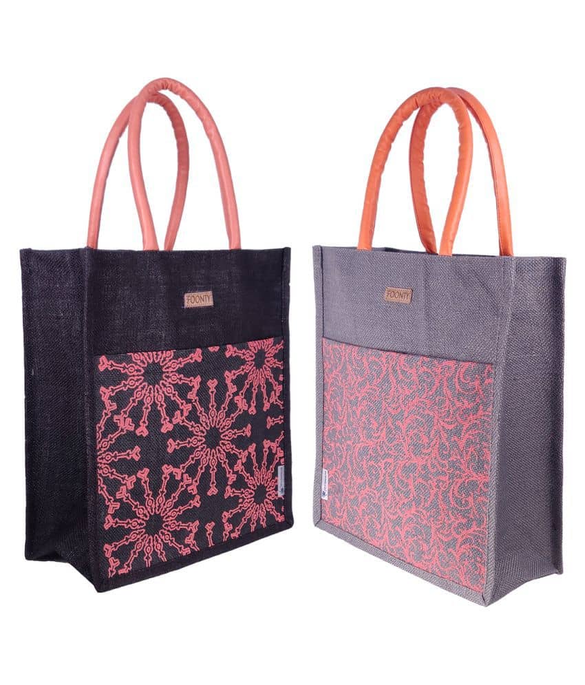 Foonty Multi Lunch Bags - 2 Pcs - Handbags | Buy online on ZillyBuy