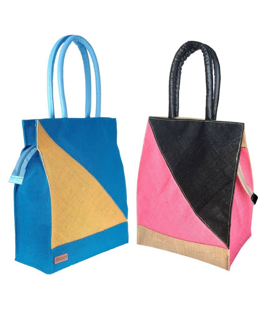 Foonty Multi Lunch Bags - 2 Pcs - Handbags | Buy online on ZillyBuy