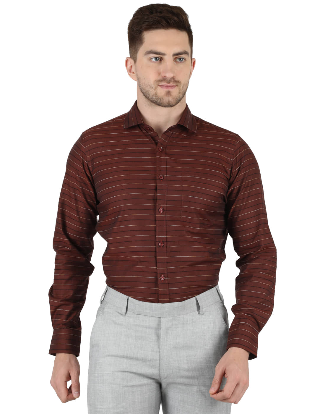 Monte Carlo 100 Percent Cotton Multi Shirt