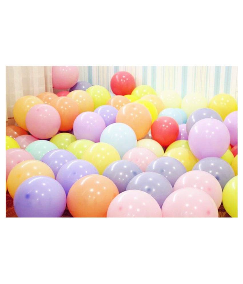     			Pixelfox Mix2 Happy Birthday Candy Balloons (Pack of 50)