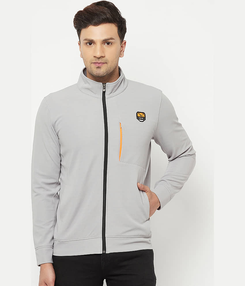 Glito Grey Casual Jacket - Jackets & Coats | Buy online on ZillyBuy