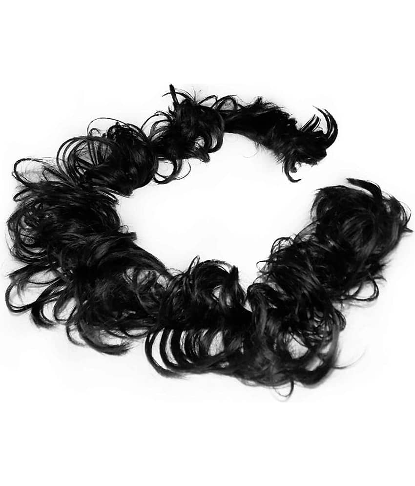 VSAKSH Women's Brown Frill Hair Extension For Juda Maker & Ponytail (Pack of 1) - Jewellery Sets | Buy online on ZillyBuy