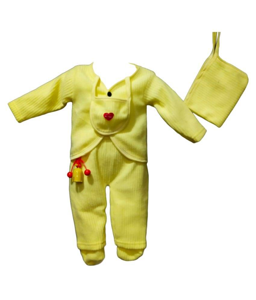     			EPOCHLITE Single Unisex for Baby Woollen Shrugs ( Yellow )