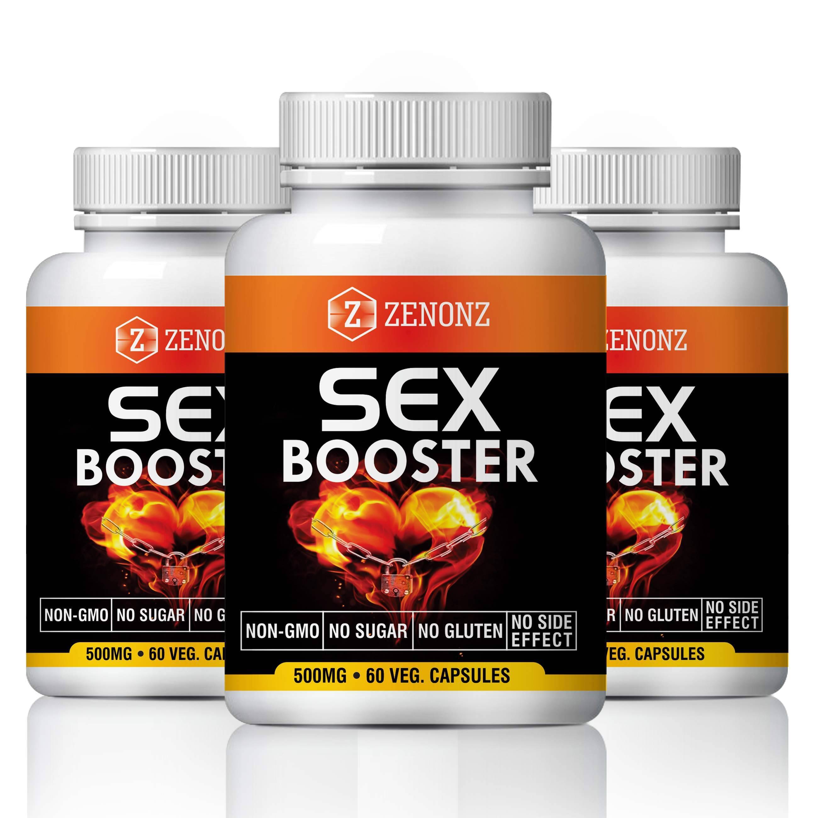     			Sex Booster Capsules For Increasing Sexual Timing 500mg (pack of 1) (180 Capsules)