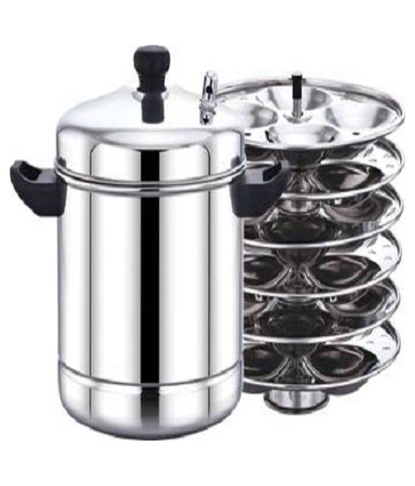     			Mahavir IDLI MAKER Steel Idli Cooker 3500 mL