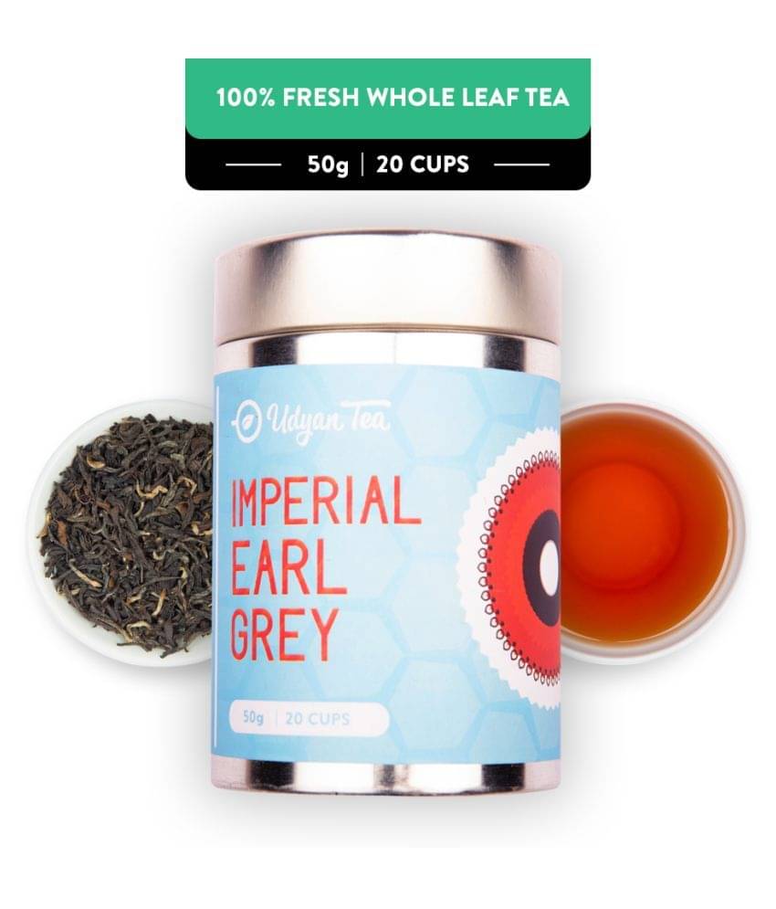     			Udyan Tea Darjeeling Tea Loose Leaf Imperial Earl Grey Tea 50 gm