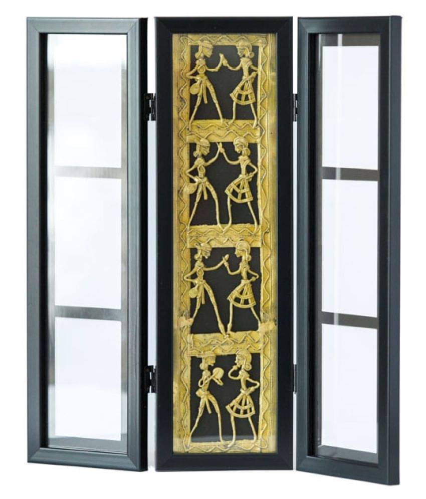     			Olha-O-Ethnic-Gifting- Wood Black Collage Photo Frame No. of Pieces- 1