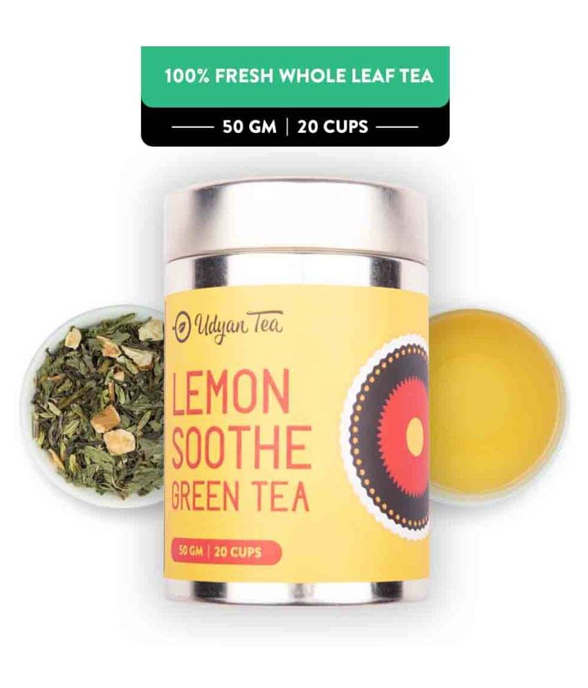 Udyan Tea Darjeeling Tea Loose Leaf Lemon Soothe Green Tea 50 gm Udyan Tea Darjeeling Tea Loose Leaf Lemon Soothe Green Tea 50 gm