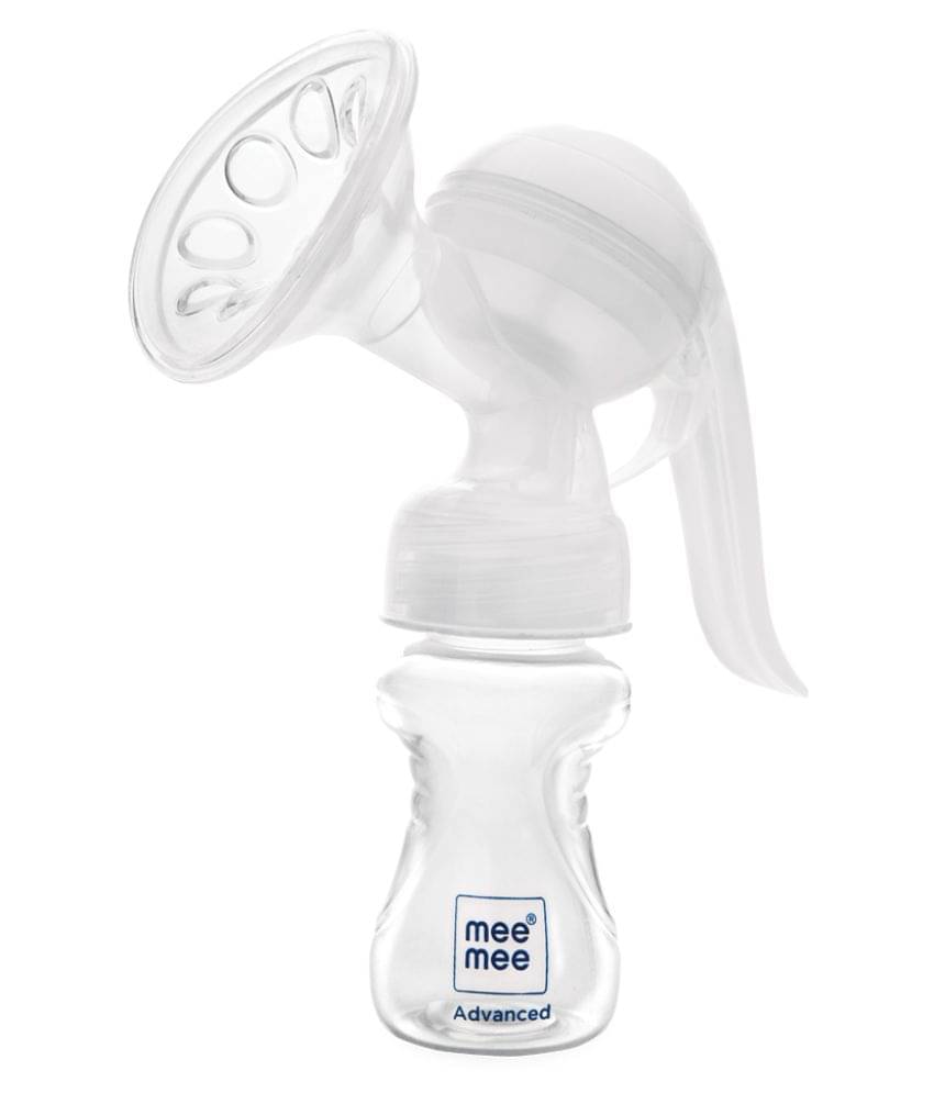     			Mee Mee White Manual breast pumps