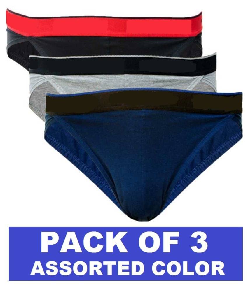     			D1 DIFFERENT ONE Multi Brief Pack of 3