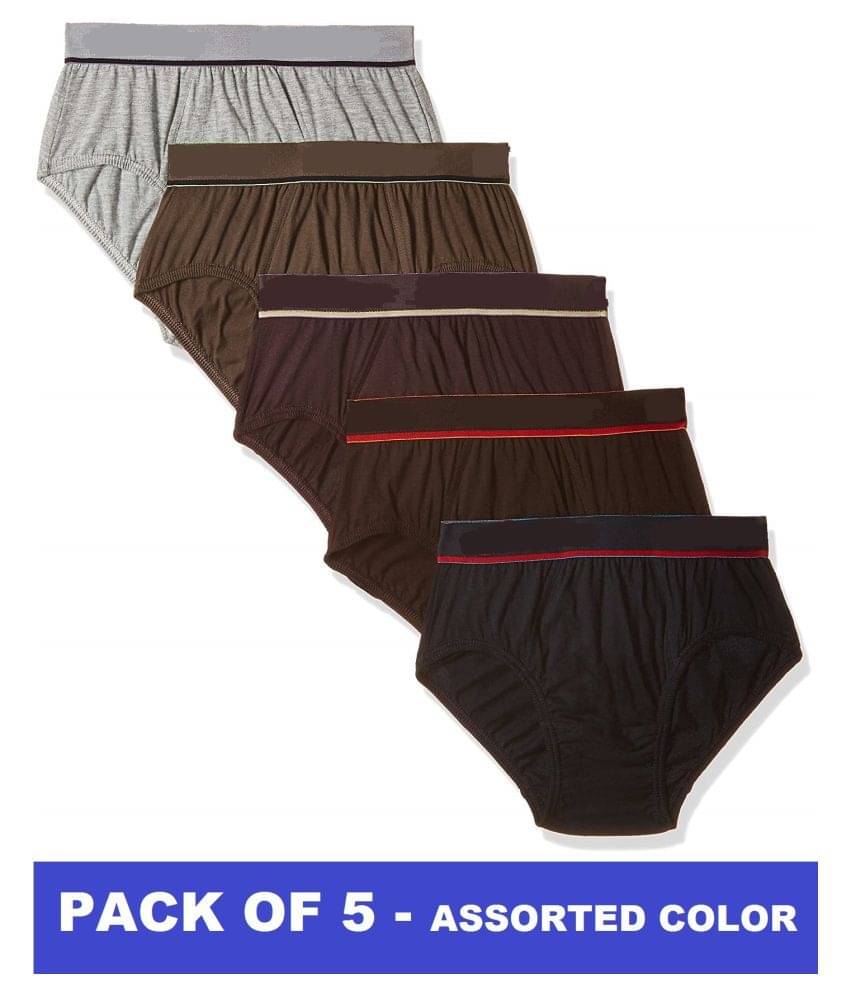 D1 DIFFERENT ONE Multi Brief Pack of 5 D1 DIFFERENT ONE Multi Brief Pack of 5