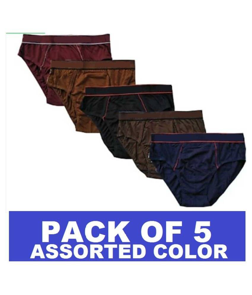 D1 DIFFERENT ONE Multi Brief Pack of 5 D1 DIFFERENT ONE Multi Brief Pack of 5