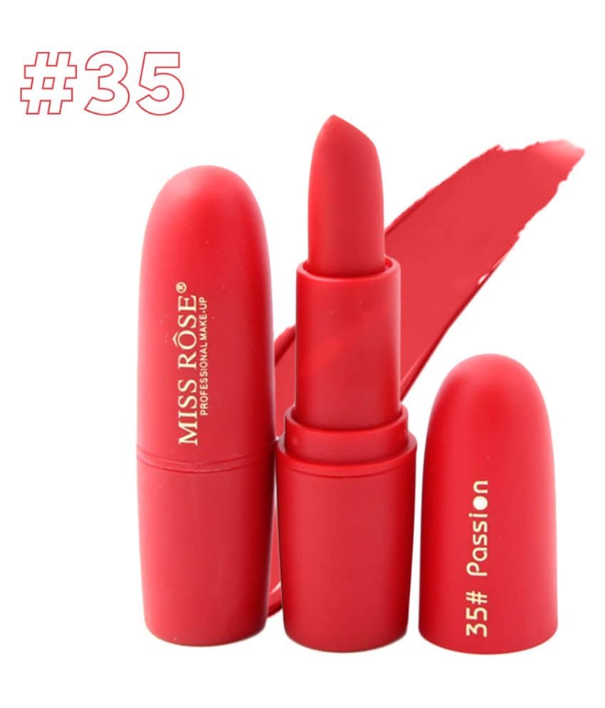 Miss Rose Creme Lipstick Chilli Red 10 g