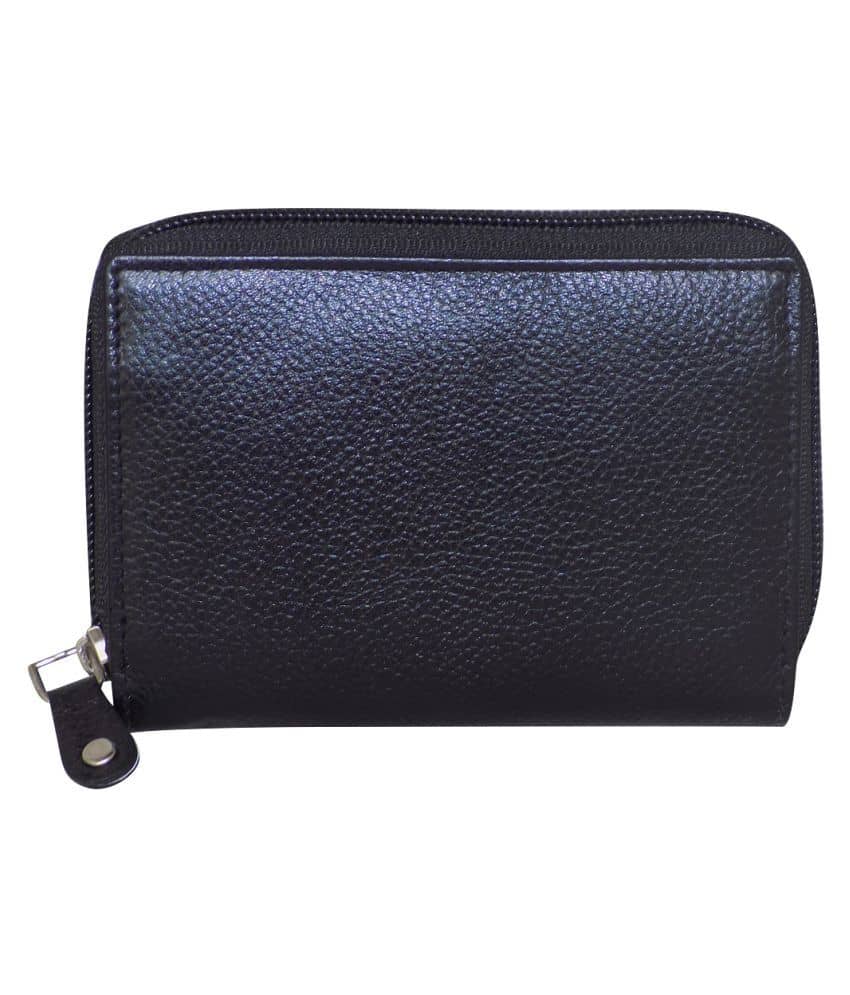 Style 98 Zip Black Travel Card Holder - Handbags | Buy online on ZillyBuy