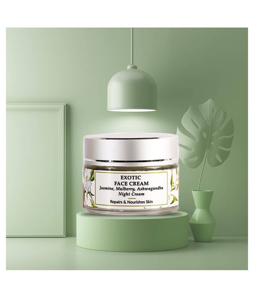 Mirah Belle Jasmine Day Cream For Dry & Dehydrated Skin , Paraben Free,Organic Night Cream 30 gm