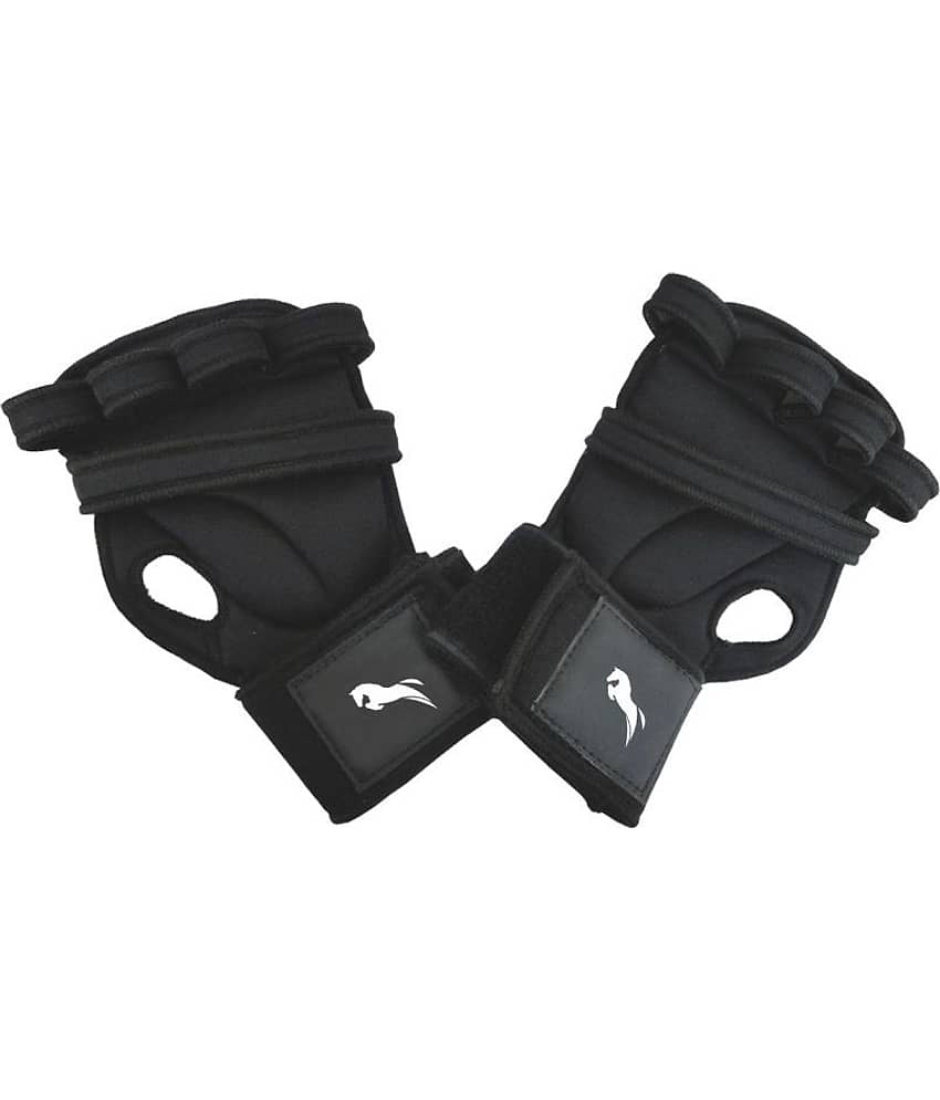 Just Rider Fitness Gym Gloves with Wrist Support Grip and Breathable Glove Design Used for Weight Lifting, Pull Up, Crossfit, Cycling, Driving, Fitness, Gym Training - Sports and Fitness Equipment | Buy online on ZillyBuy