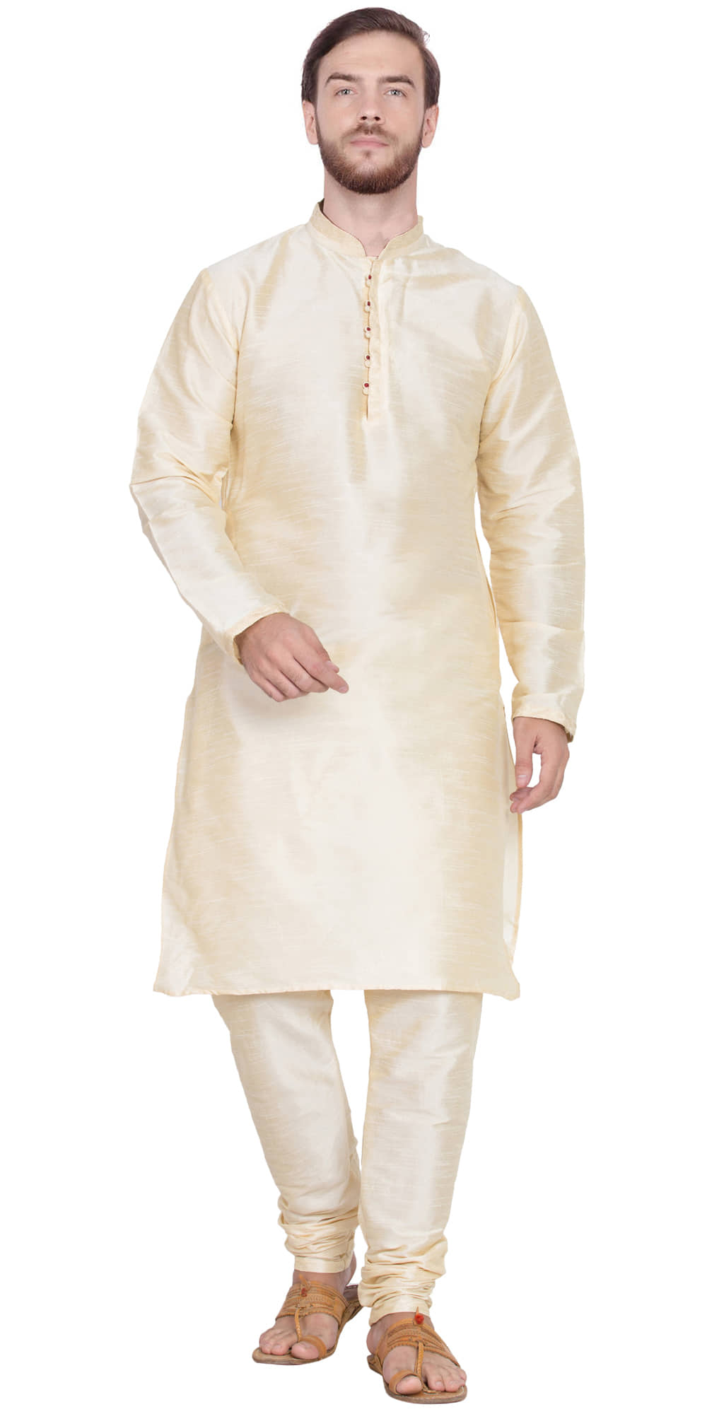 SKAVIJ Turquoise Silk Blend Kurta Pyjama Set - Kurtas & Kurta Sets | Buy online on ZillyBuy