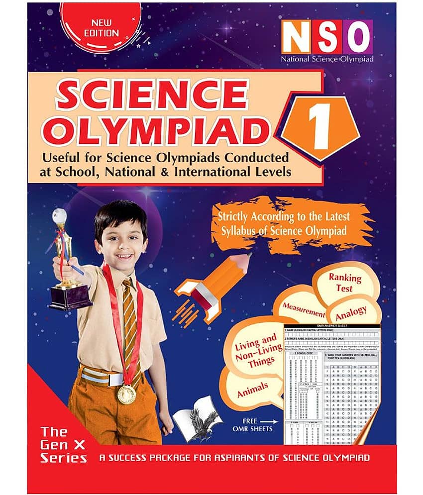 National Science Olympiad - Class 1 (With CD) - Stationery | Buy online on ZillyBuy
