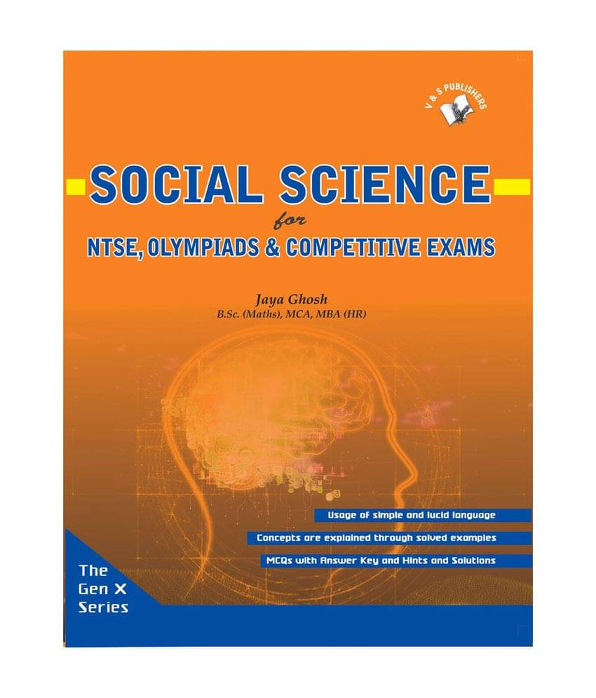     			Social Sceince -For NTSE,olympiads & competitive exams