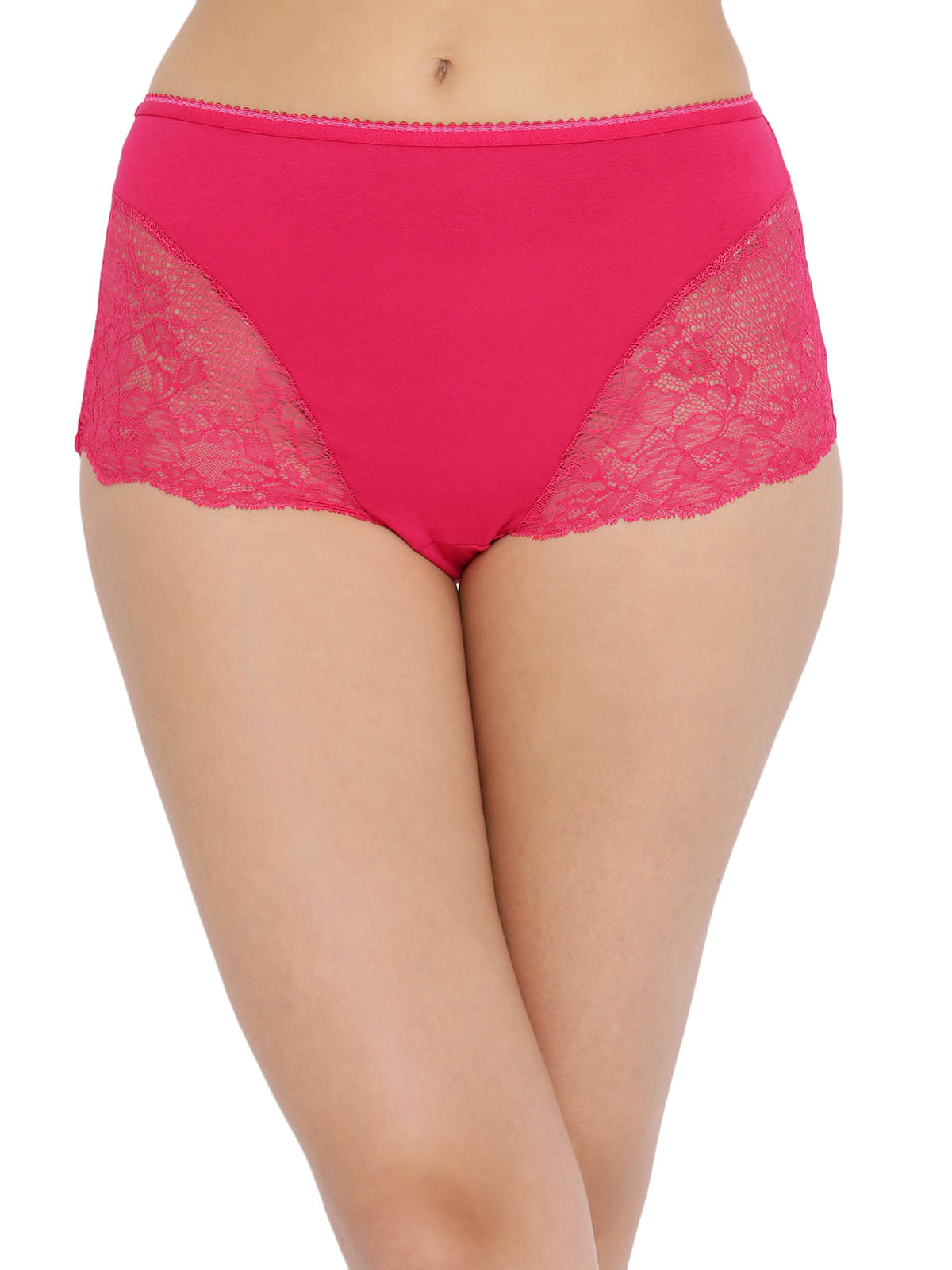 Clovia Cotton Self Design Women's Hipsters ( Pink ) Clovia Cotton Self Design Women's Hipsters ( Pink )