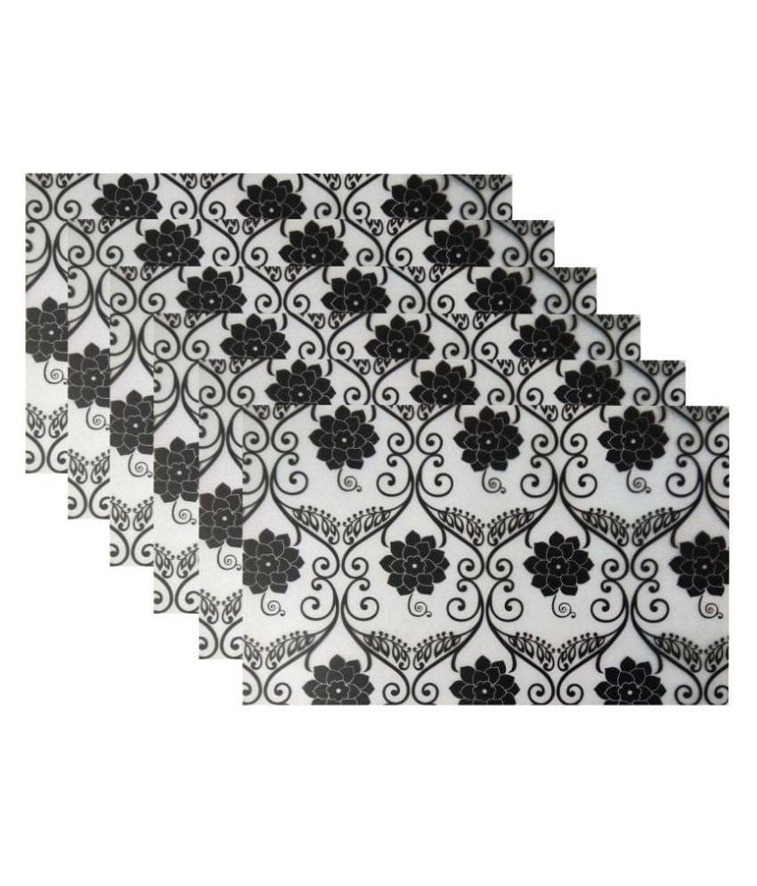     			Set of 6 PVC Table Mats
