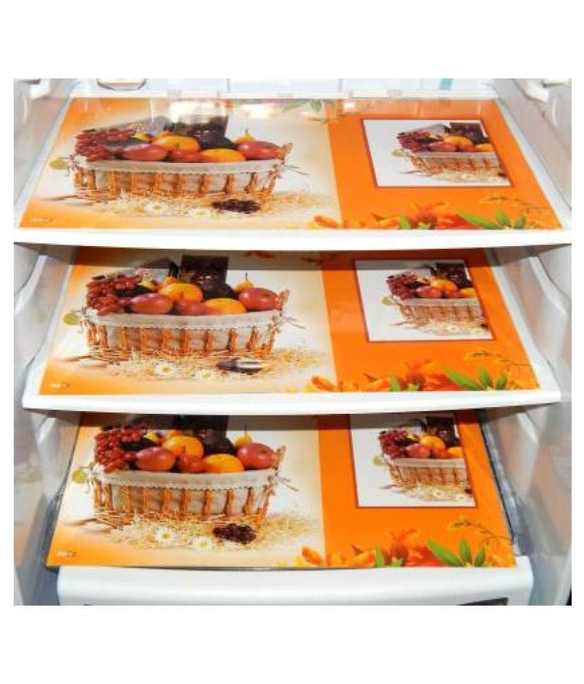 Revexo Set of 3 PVC Multi Fridge Mats Revexo Set of 3 PVC Multi Fridge Mats