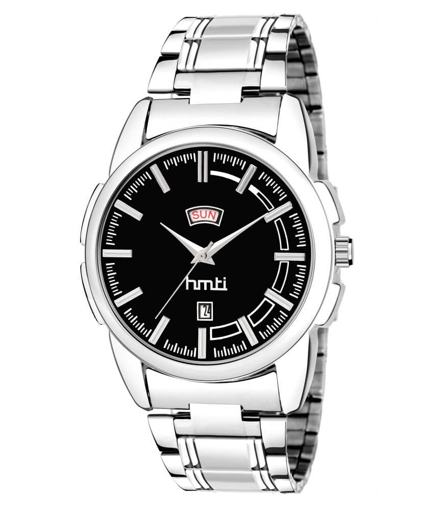 HMTI 1004 Black Stainless Steel Analog Men's Watch
