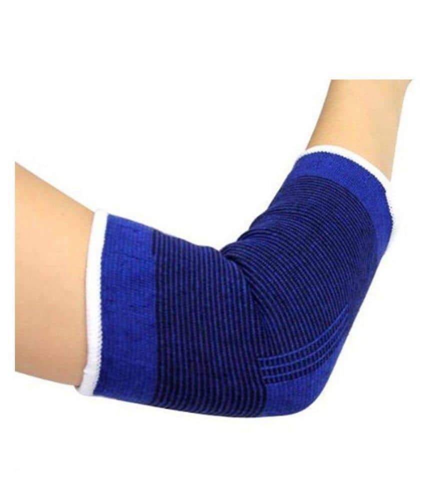NJ STAR Blue Elbow Supports