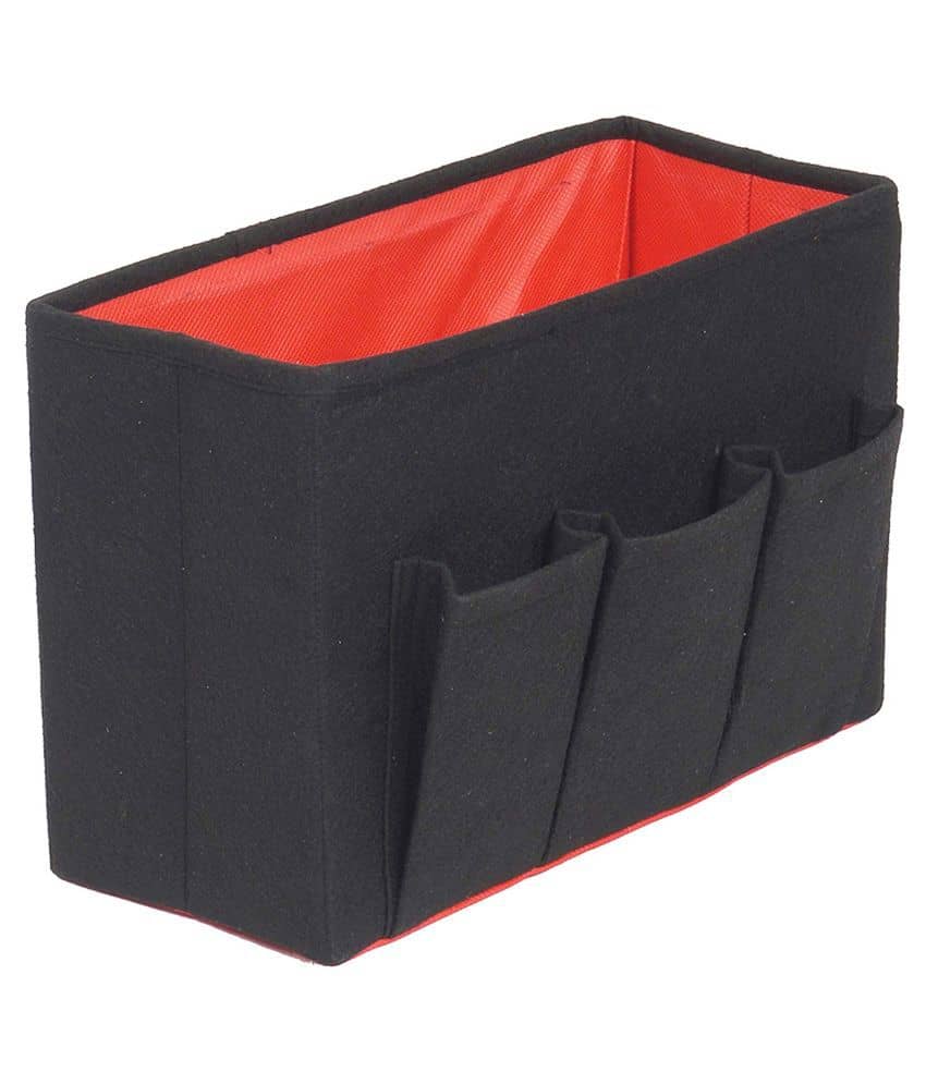 PrettyKrafts Magazine/Files Organiser - MultiUtility Storage Box Files/Catalogues Sorter - Desk Organizer - Black - Handbags | Buy online on ZillyBuy