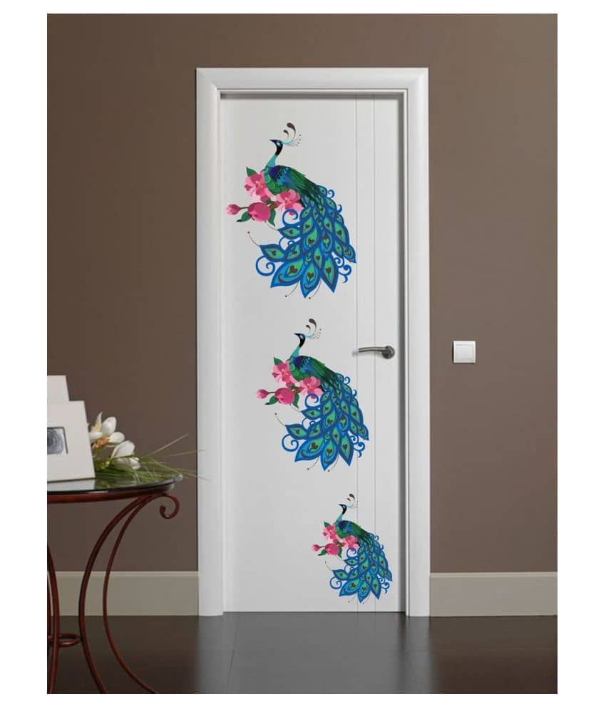 Decor Villa Door Sticker ( 43 x 58 cms )