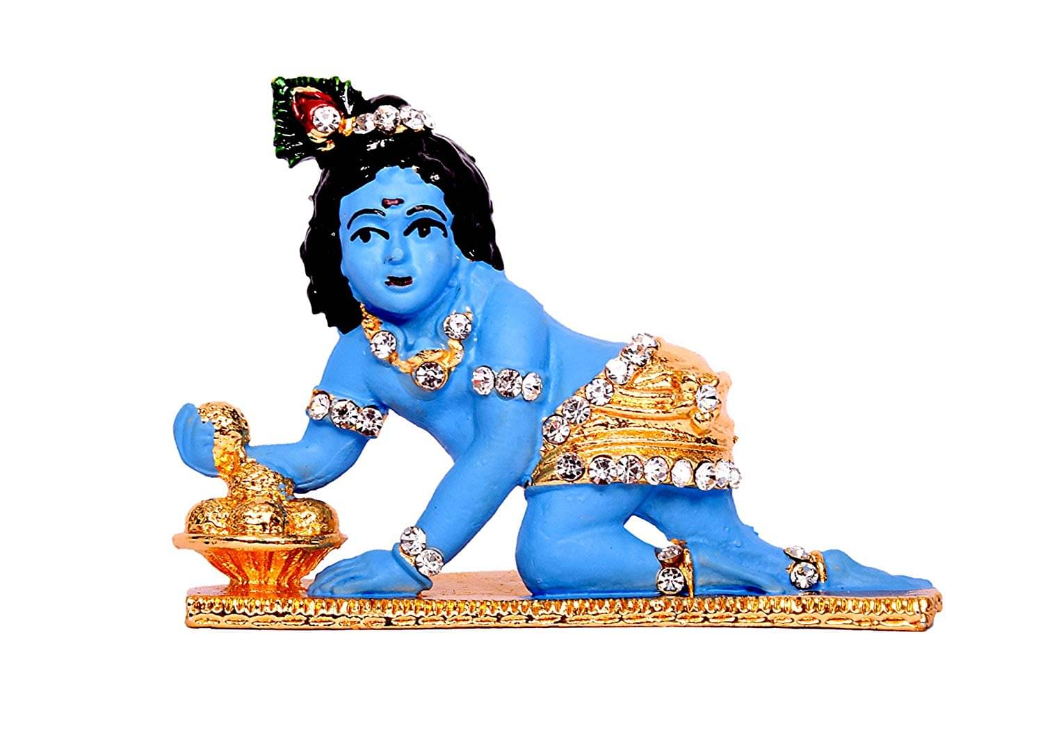     			RUDRA DIVINE Krishna Idol ( 5 cm )