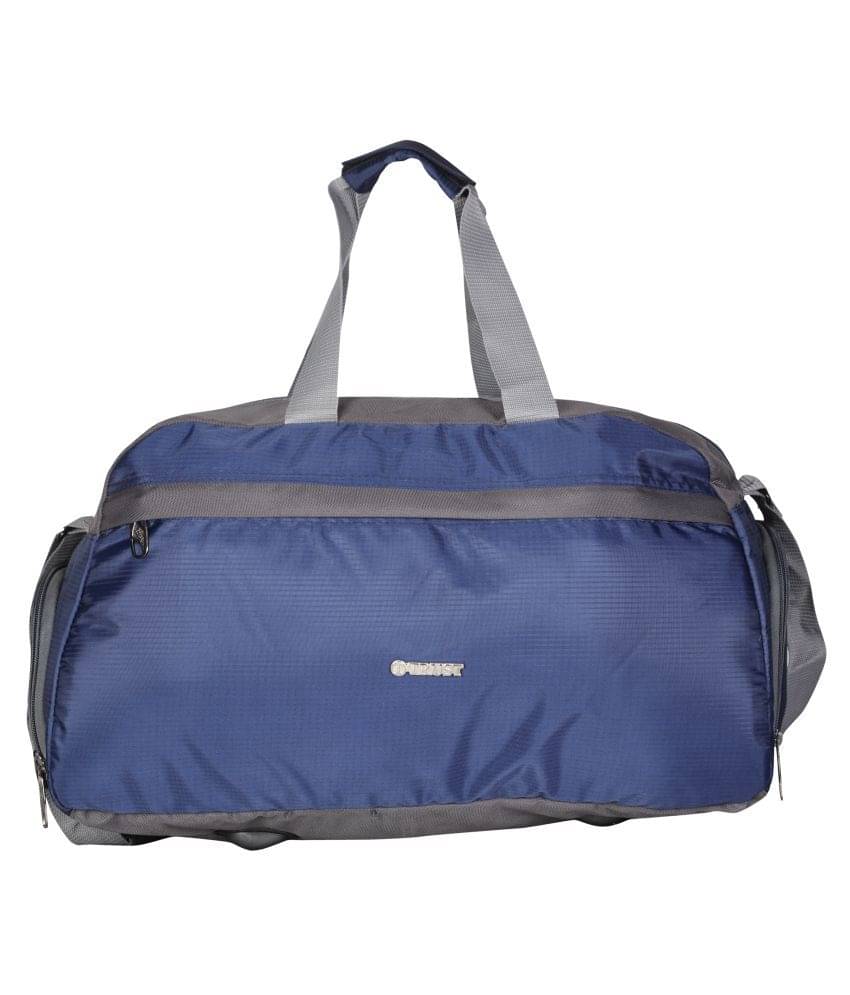     			Trust Blue Polyester Casual Messenger Bag