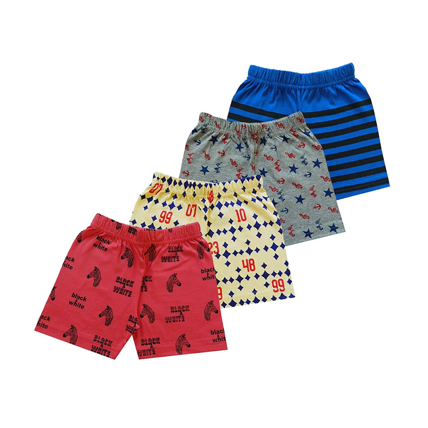 MIST N FOGG Short for Boys & Girls Casual Printed Cotton Shorts MIST N FOGG Short for Boys & Girls Casual Printed Cotton Shorts