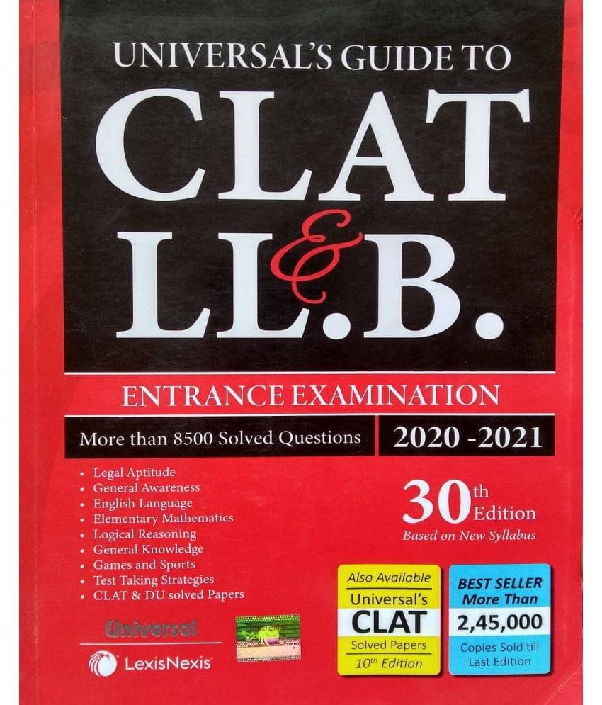 CLAT & LL.B. In English 1237 Pages CLAT & LL.B. In English 1237 Pages