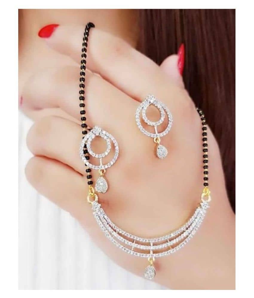 The Jaunty Penguin - Golden Mangalsutra ( Pack of 3 )
