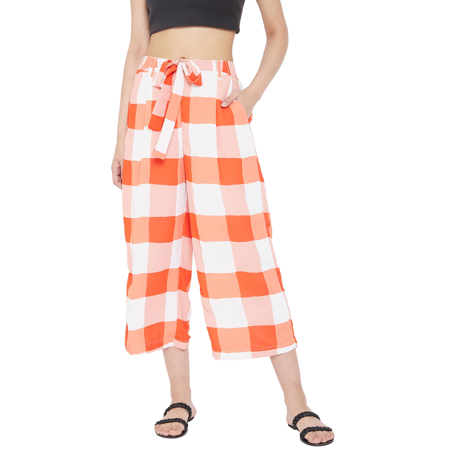     			Purys Polyester Casual Pants