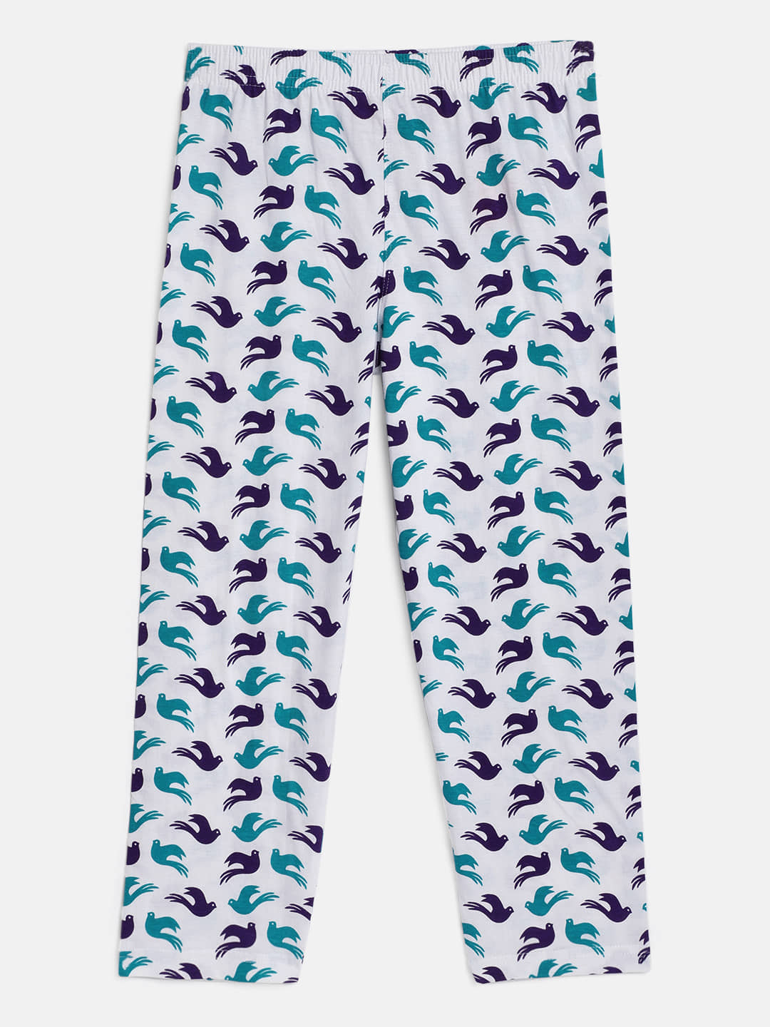 Sini Mini girls multicolor printed cotton pant (Pack of 1). - Trousers | Buy online on ZillyBuy