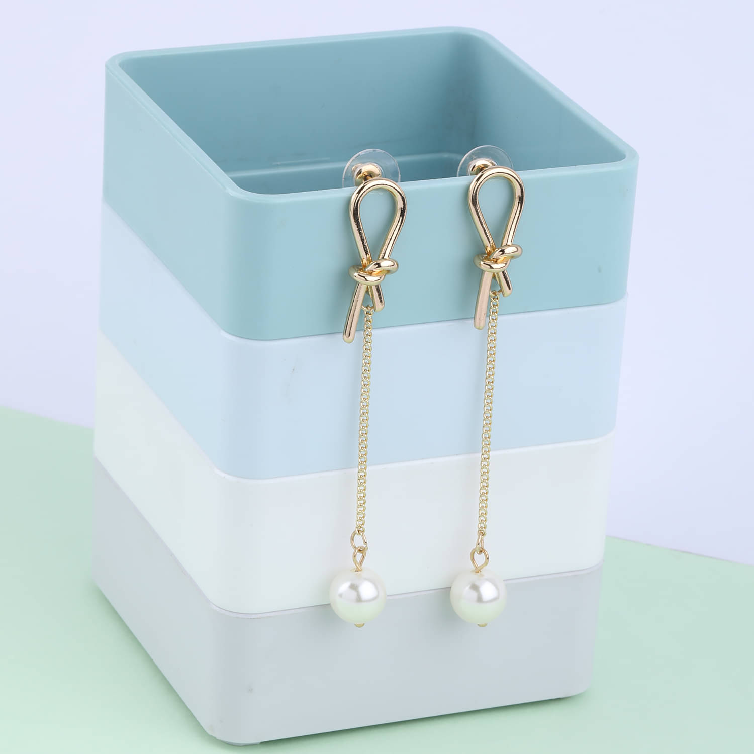     			SILVER SHINE Party Wear Charm Dangle Earring For Women Girl
