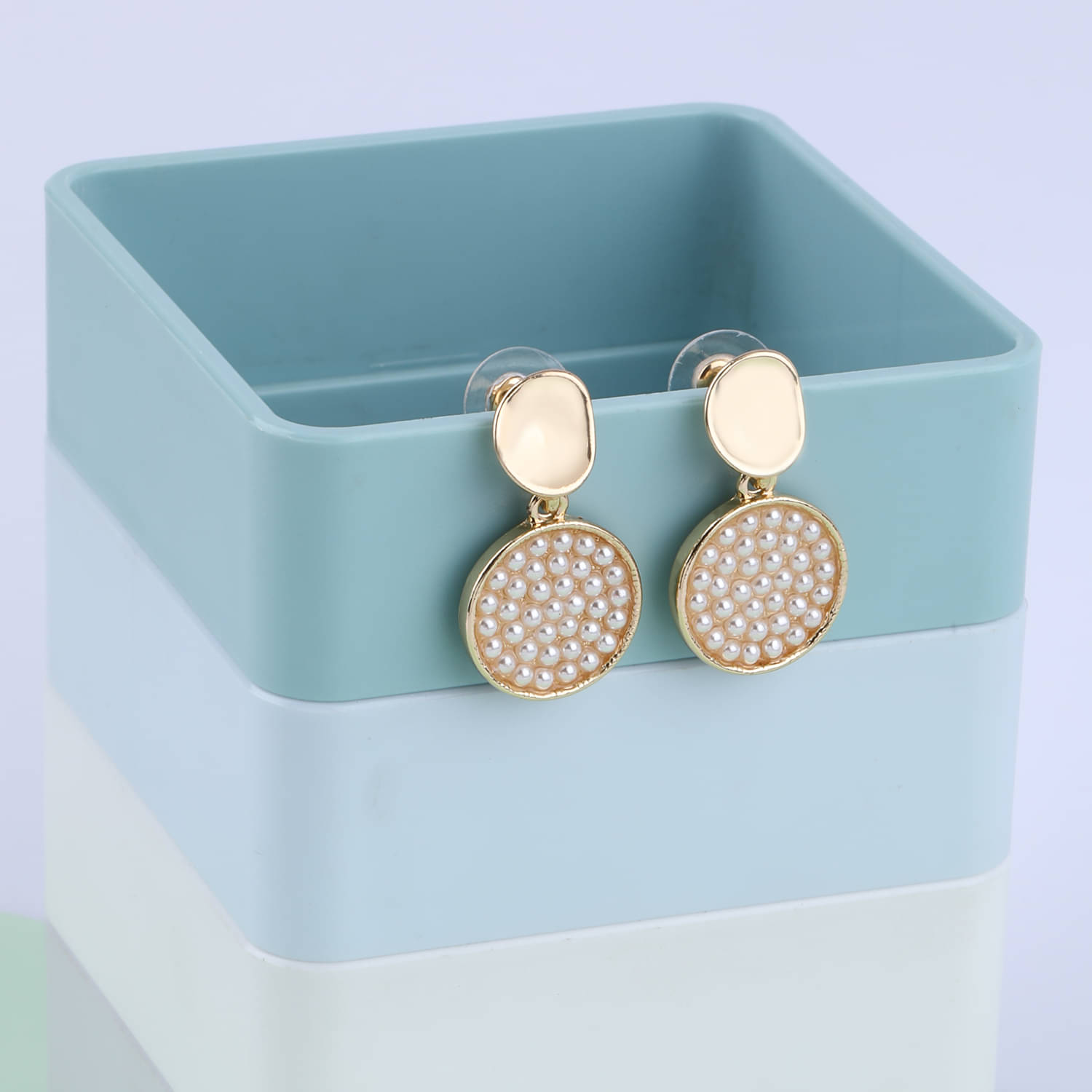     			SILVER SHINE Party Wear Charm Stud Earring For Women Girl
