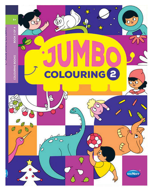     			Navneet Jumbo Colouring Book 2
