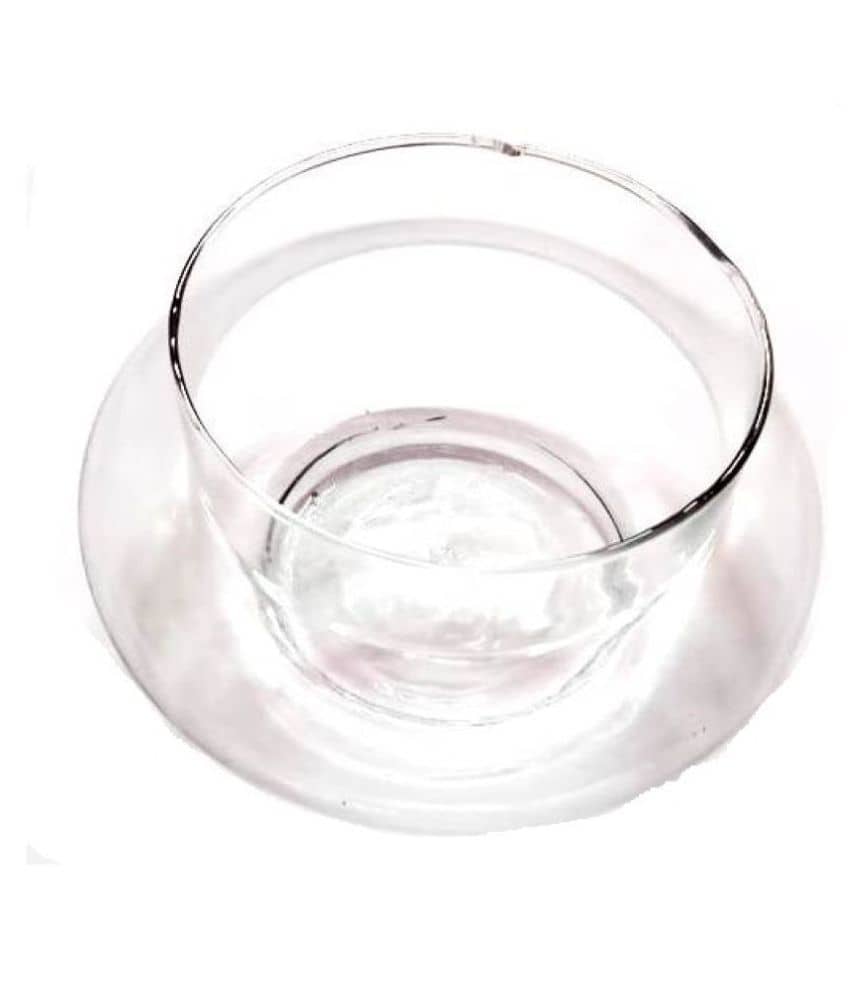 Green plant indoor Glass Table Vase 5 cms - Pack of 1