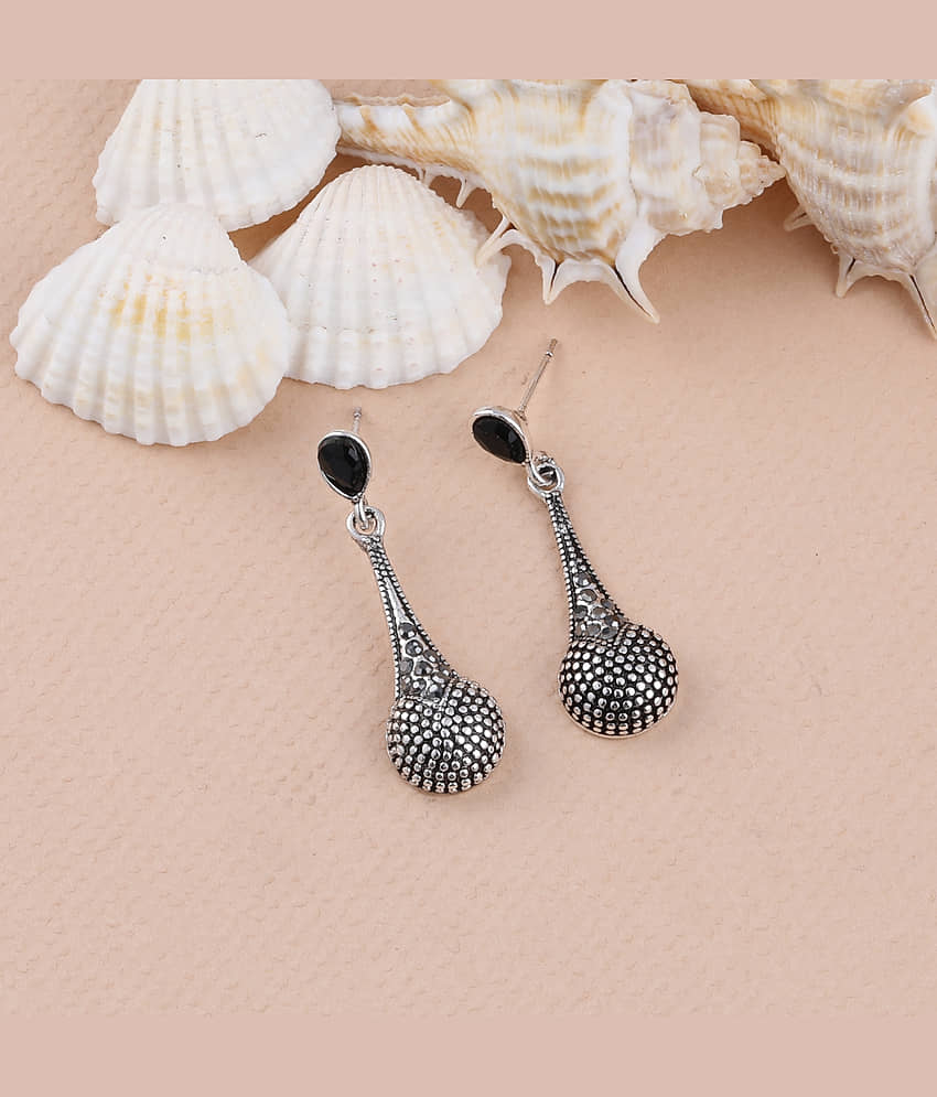 SILVER SHINE Party Wear Stylish Charm look Dangle Earring For Women Girl - Earrings | Buy online on ZillyBuy