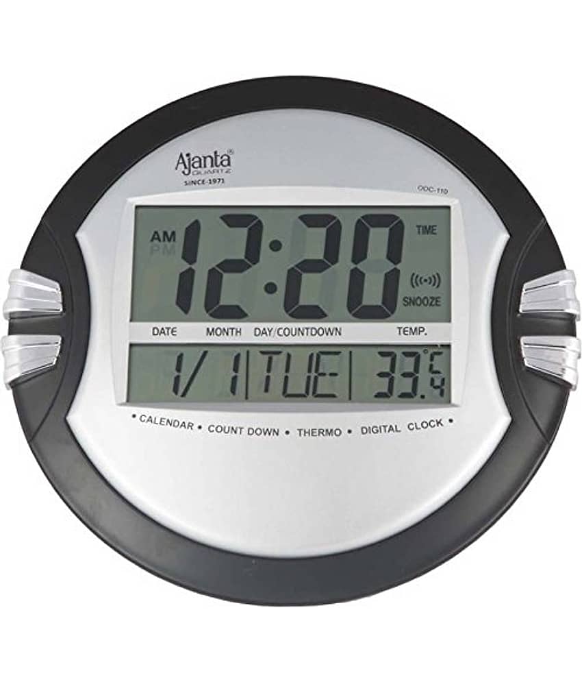 Ajanta Rectangular Digital Wall Clock x cm