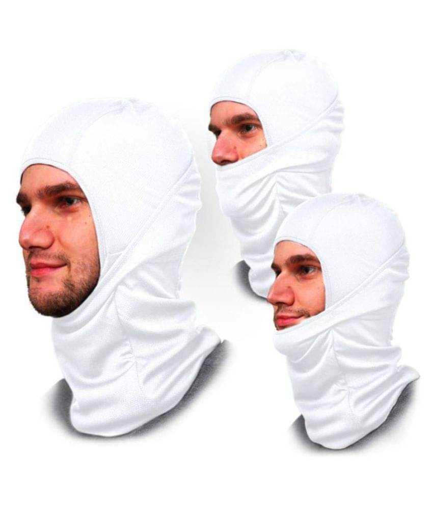 GrandPitstop Face Mask for Bike, Ski, Cycling, Running, Hiking - Protects from Wind, Sun, Dust - 4 Way Stretch - #1 Rated Face Protection Mask (White)     			GrandPitstop Face Mask for Bike, Ski, Cycling, Running, Hiking - Protects from Wind, Sun, Dust - 4 Way Stretch - #1 Rated Face Protection Mask (White)