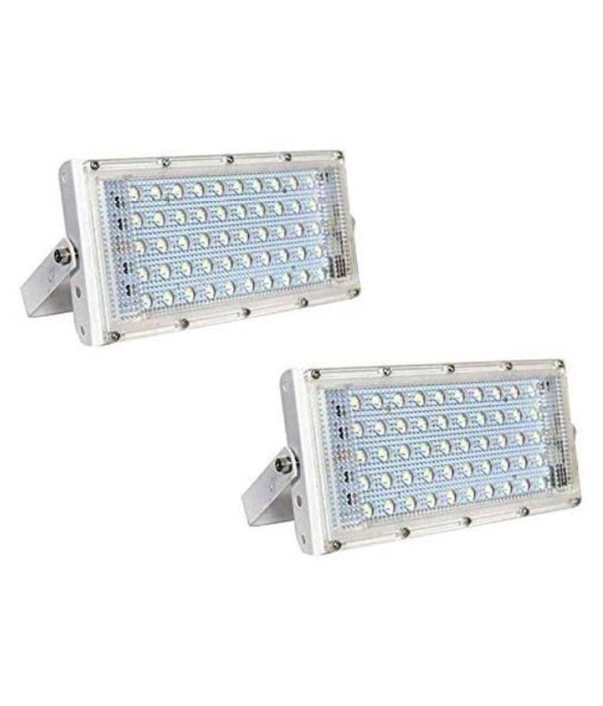     			ILLA 50 Watts IP 65 Flood Light Cool Day Light - Pack of 2