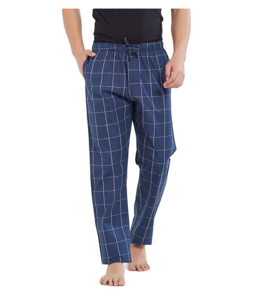 XYXX Pack of 1 Pyjama For Men's ( Blue )