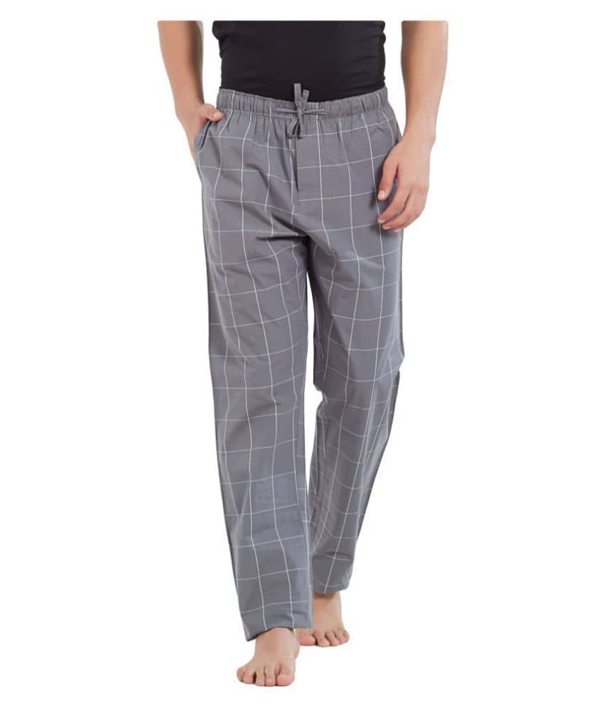 XYXX Pack of 1 Pyjama For Men's ( Grey )