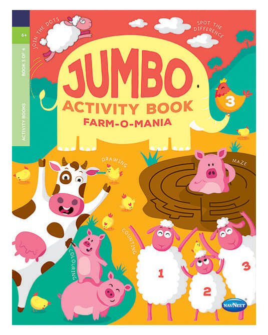 Navneet Jumbo Activity Book - 3